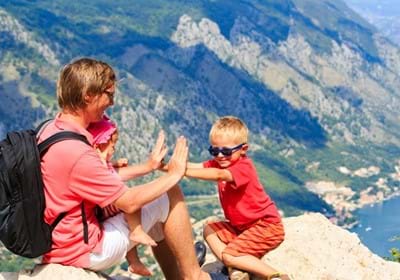Top tips for travelling with kids